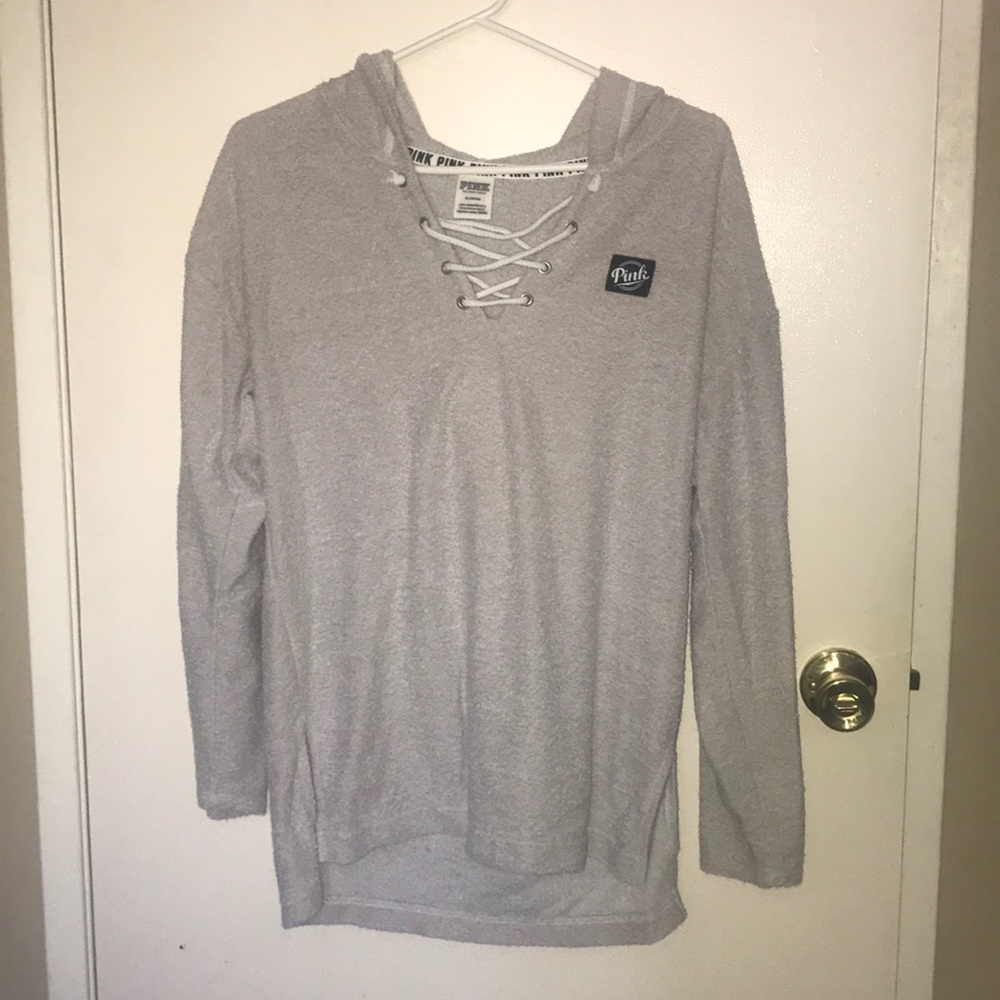 Victoria’s Secret PINK Tie-Up Hoodie